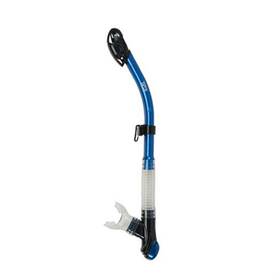 Sn056sb Sherwood Tiga Dry Snorkel Steel Blue -