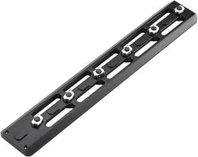 Shinewee 790728042344 Arca Dovetail Rail For M-lok System Quick-release Tripod 9.45 In Black