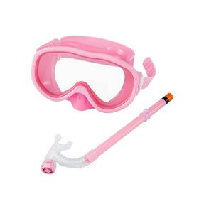 43483-24509 Shouldbuy Swimming Studying Goggles Diving Mask Snorkel Set For Age 4-8