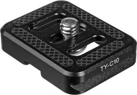 C-10-qrp Sirui Ty-c10 Quick Release Plate Black