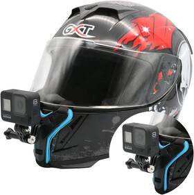 Gy-03 Skezn Adjustable Motorcycle Helmet Chin Strap Mount Compatible With Gopro Black