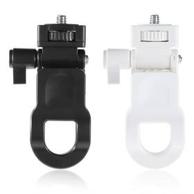 Sbknmg6p Skrfren 729307 1 2 Pack Monitor Camera Mount Clamp Clip Screen Lcd Black White