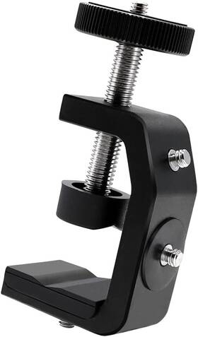 Slow Dolphin 738630654101 Photography C Clamp Camera Mount With 1/4 Inch Screw For Black
