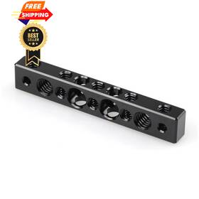 Smallrig 1091-cf-fba-us Cheese Plate With Multiple Threaded Holes Bar For Black
