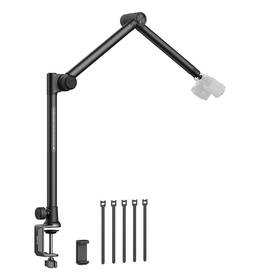 251570-sr Smallrig Overhead 3-section Desktop Camera Bracket Damping Boom Arm Black