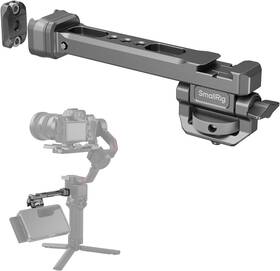 4637-cf Smallrig Hawklock Quick Release Adjustable Camera Monitor Mount Nato Black