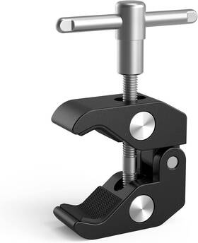 735-sr Smallrig Super Clamp With 1/4 And 3/8 Thread For Cameras Lights Black