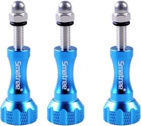 Smatree-screw-33-be Smatree 3pcs Long Alumunium Thumbscrew Compatible For Gopro Hero 13/12/11