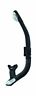 Snk87 Mares Ergo Silicone Dry Snorkel With Exhaust Valve And Ergonomic