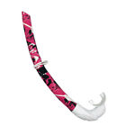 Snkpink001 Seaplay Pink Colorful Scuba And Freediving Nautilus Snorkel Roll Up