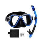 Snorkelfun01 Snorkelfun Dry Snorkeling Gear For Adults Panoramic Wide View Snorkel Mask