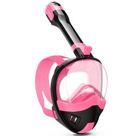 Snorklix 743623219540 Full Face Snorkel Mask Snorkeling Gear For Adults Kids With Latest Dry Top B