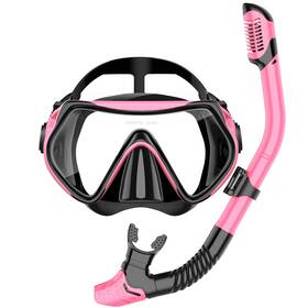 Solava 796288451961 Snorkeling Gear For Adults Snorkel Set Scuba Diving Mask Dry-top Adult Swim