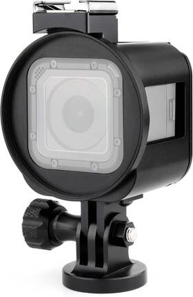 Gpo-666 Soonsun Aluminum Housing Case For Gopro Session - Black