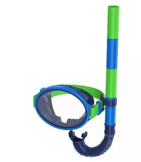 091-11-7775 Speedo Kids Porto Snorkel Mask Set - Blue