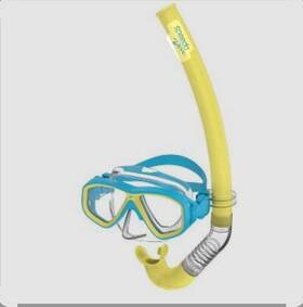 Speedo 196555608997 Comfortable Exploration Set Kids Age 3-8 Mask Snorkel New Sealed