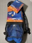 Speedo Blue Junior Reef Scout Fins And Snorkel Set In Carry Bag L Xl No Goggles
