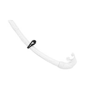 Spyminnpootgfnehbg15-13 Spyminnpoo Diving Snorkel Swim Pvc Easy Breath Snorkeling White