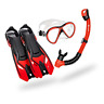 St2002 Cobalt Hamoa Snorkel Set Two Window Mask Dry 691195104231 St2002 Cobalt Hamoa Snorkel Set Two Window Mask Dry 691195104231
