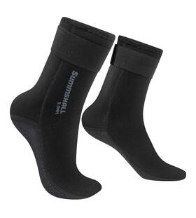 X2-qs-qsw0647016 Summshall Neoprene Wetsuit Socks 3mm Anti-slip Keep Warm Xx-large Black