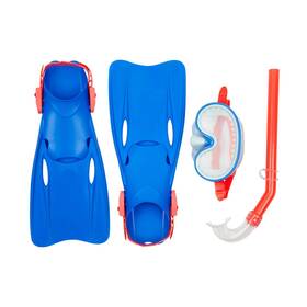 Cg6snksk Sunnyland Coconut Grove By Sunnylife- Kids Unisex Swim Snorkeling Set Shark Blue- Goggle