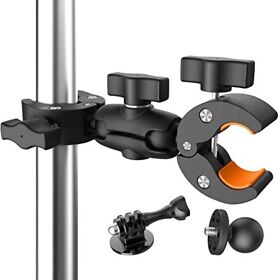 Super Clamp Double Camera Crab Plier Clip Bracket Mount Monitor 360 Magi