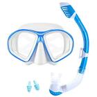 Supertrip Kids Snorkel Set-scuba Dry Top Diving Mask Anti-leak Impact