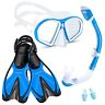 Supertrip Kids Snorkeling Set Gear For Children Mask Fin