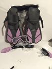Sv-set4-gy-lav-s-m Seavenger Diving Snorkel Set