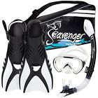 Svset6wm Seavenger Snorkeling Packages Diving Set White 814632024347