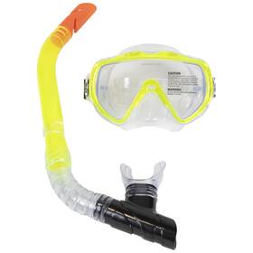 35260991 Swim Central Yellow Sea Searcher Thermotech Mask Snorkel Set For Youth Adults