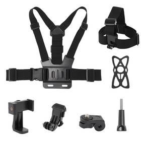 93136 Sxus Mobile Phone Chest Strap Harness Mount Head Holder Kit For