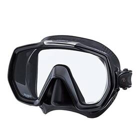 M-1003qb-bk Tabata Usa Inc. M-1003 Freedom Elite Scuba Diving Mask Black/black