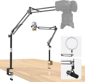 Tsus-182 Taisioner Overhead Camera Mount Desk Stand Thick Desktop Clip Scalable