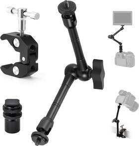 Magicarm-13in Tarion Magic Arm With Super Clamp - 11in/28cm Adjustable Articulating Black