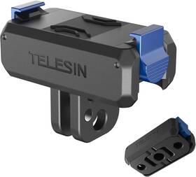 Txsm-au-s7-jbk-15-tdj Telesin Magnetic Quick Release Adapter Mount For Dji Osmo Action 5 Blue