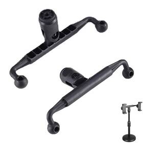 Thtrht 717331316792 2 Pack 17mm Ball Mount Splitter With 1/4 Inch -20 Thread Female Adapter