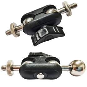 Thtrht 749877658265 2 Pack Super Clamp Mount Arm Replacement Support Dual Head 17mm Black Thtrht 749877658265 2 Pack Super Clamp Mount Arm Replacement Support Dual Head 17mm Black