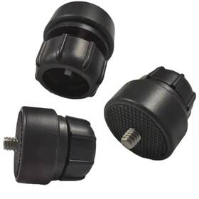 Thtrht 749877658289 3 Pack 1/4 Screw To 17mm Ball Mount Base Stand Interface Black Thtrht 749877658289 3 Pack 1/4 Screw To 17mm Ball Mount Base Stand Interface Black