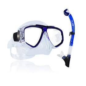 Tilos 764335741648 Fanstasia Mask And Orion Dry Snorkel Blue