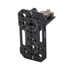 Tilta 810076276311 Aluminum Adjustable Accessory Mounting Plate For Dslr Cameras Black