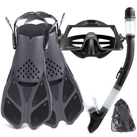 Tongtai 973717890520 Mask Fin Snorkel Set With Adult &kids Tongtai 973717890520 Mask Fin Snorkel Set With Adult &kids