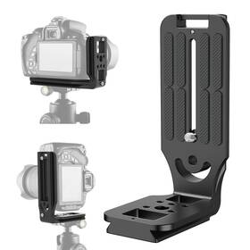 Tosicam 762855487312 Real Single One Dslr Camera L Bracket Quick Release Plate Vertical Black-03