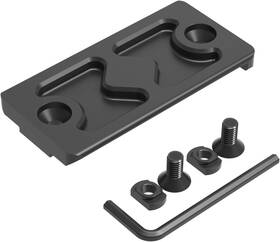 Tough Tactical Tools 191869356701 Compatible With Mlok Arca-swiss Rail Adapter Rrs Tripod Dovetail Black