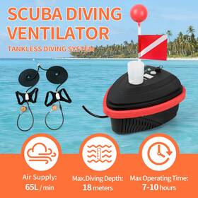 Ly700 Tudiving Diving Ventilator 7 Hour Waterproof Portable Rechargeable Scuba