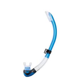 B00gwtclxm Tusa Sp-170 Platina Hyperdry Ii Scuba Diving Snorkel Fishtail Blue