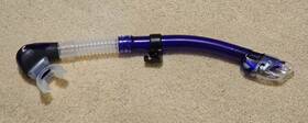 Sp-0101-fb Tusa Sp-0101-fp Hyperdry Elite Ii Dry Snorkel - Fish Tail B Cobalt Blue