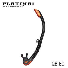 Sp-170qb-eo Tusa Platina Hyperdry Ii Snorkel - Black/energy Orange Top Quality