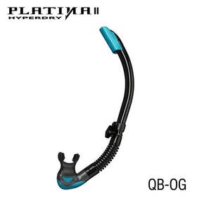 Sp-170qb-og Tusa Platina Hyperdry Ii Snorkel - Black/ocean Green Top Quality