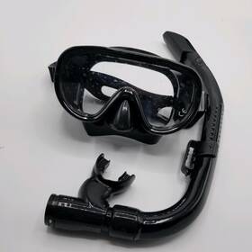 Uc-0110-bkbk Tusa Used Adult Mask And Snorkel Combo Um11/un0103 - Black / S